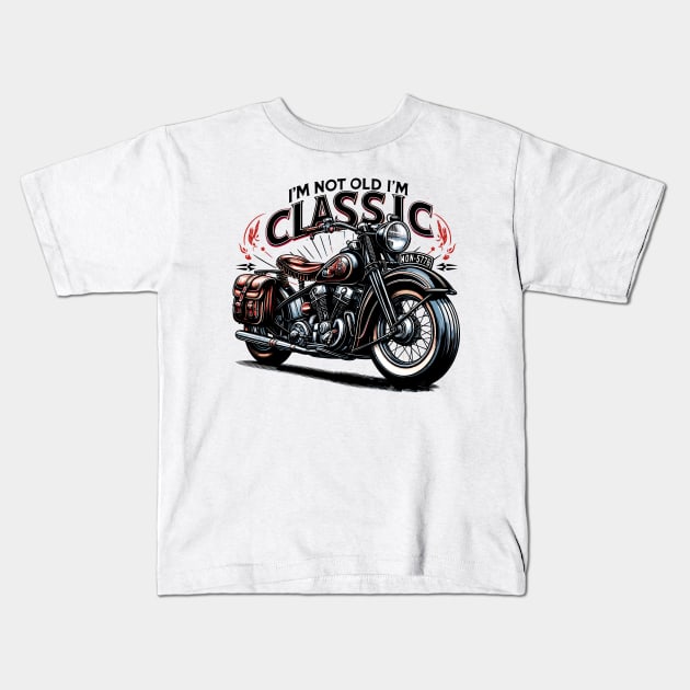 I'm Not Old I'm Classic Kids T-Shirt by aswIDN